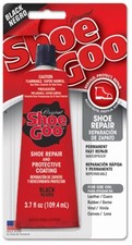 Shoe Goo Black Shoe Repair and Protective Coating 3.7 oz Pack of 2 
