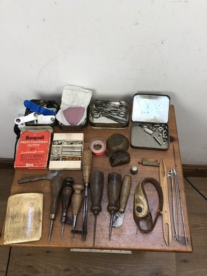 Vintage Lederbearbeitungswerkzeug