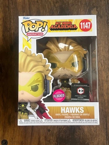 Funko Pop! My Hero Academia - Hawks #1147 - Flocked - Chalice Exclusive