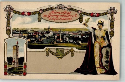 13558615 - 9292 Geringswalde home festival in Geringswalde 1907 King Friedrich