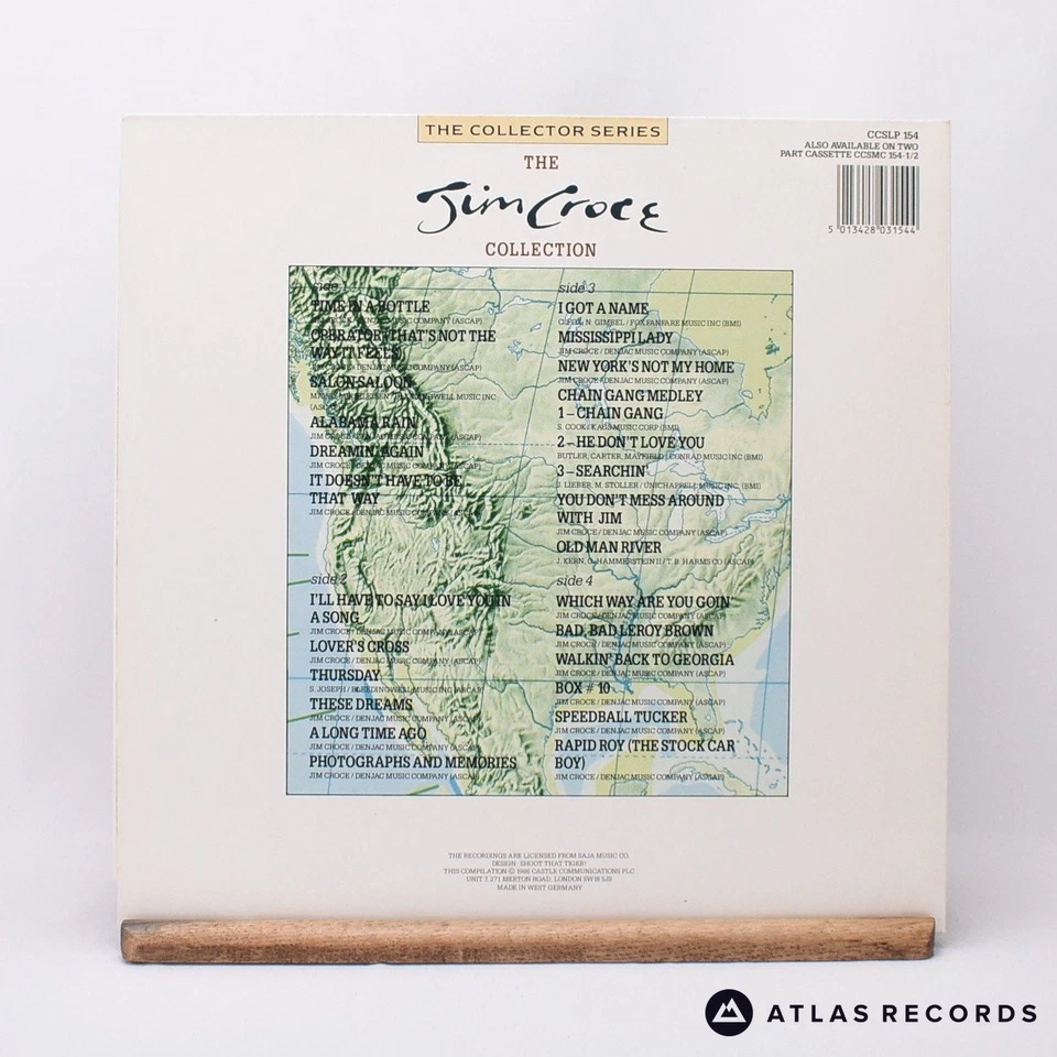 Jim Croce The Jim Croce Collection A-1 B-1 Porky Double LP Vinyl Record - EX/EX Foto 4 de 4