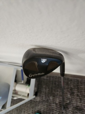 #ad RH TaylorMade Rac Black Sand Wedge SW 58 Wedge Steel $19.99