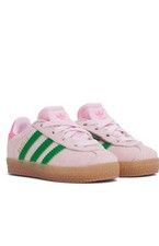 Adidas Kids Baby Gazelle Comfort closure Elastic Laces Sneakers Size 6 Toddlers