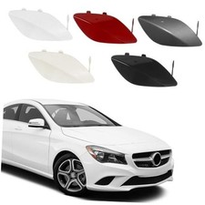 Front Bumper Tow Hook Cover for Mercedes-Benz CLA Gray Right Passenger Side