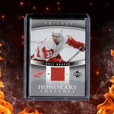 2006-07 Upper Deck Trilogy Kris Draper Jersey #AHS-KD