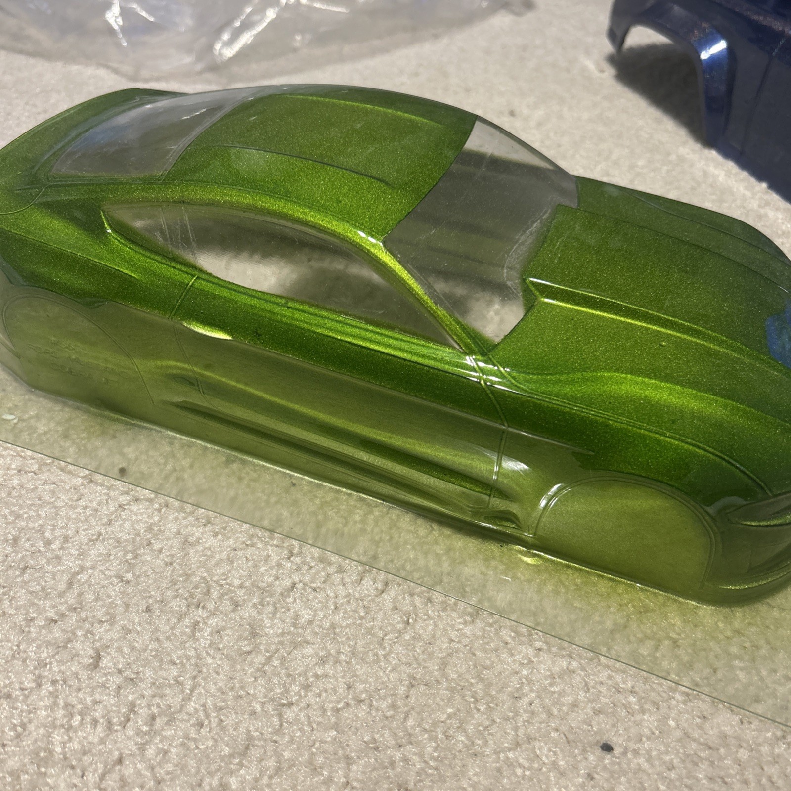 Body Shell Ford Mustang  Green