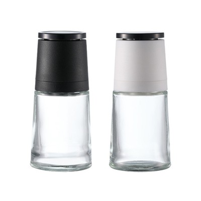 Portable Kitchen Manual Salt Pepper Mill Ceramic Core Dustproof Easy to Clean