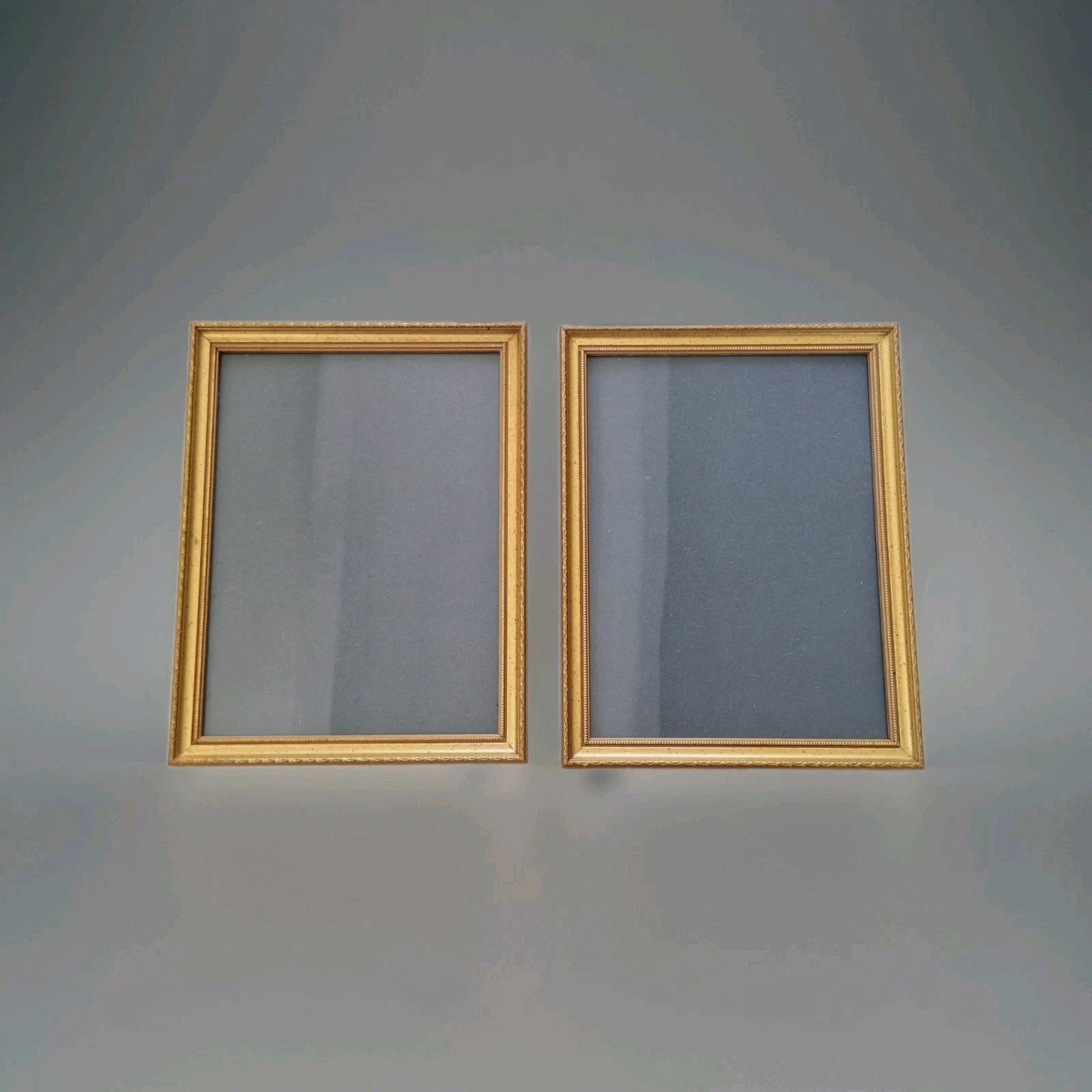 Cadre Ancien En Bois Début XXe (43x35,5cm) – Gris, à Restaurer