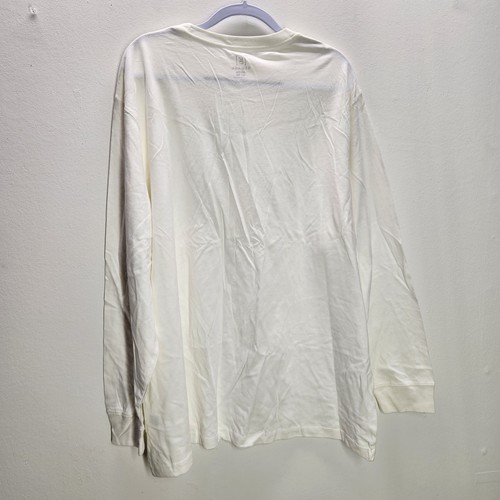 George White Long Sleeve Crew Neck Tee Shirt Sz 3XL - Picture 2 of 3