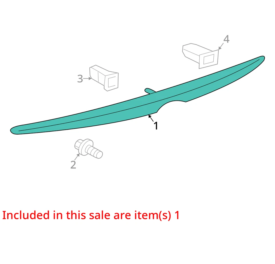 Rear Spoiler Excluding Sport Model Fits 04-08 SOLARA 2647996 Foto 3 de 4