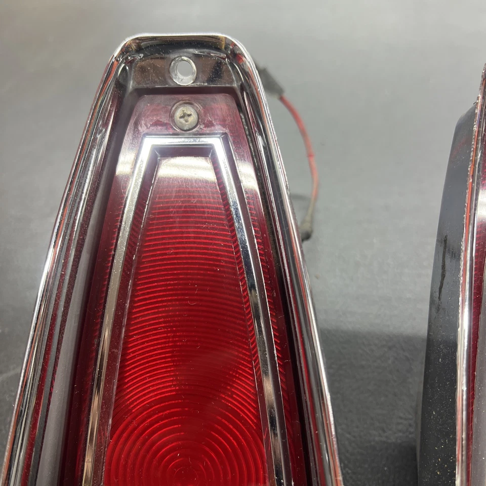 1965 MERCURY MONTEREY REAR BACK BUMPER LOWER TAIL LIGHT HOUSING - Image 3 of 4