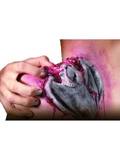 Vampire Bat Attack Scar Latex Costume Appliance Wound
