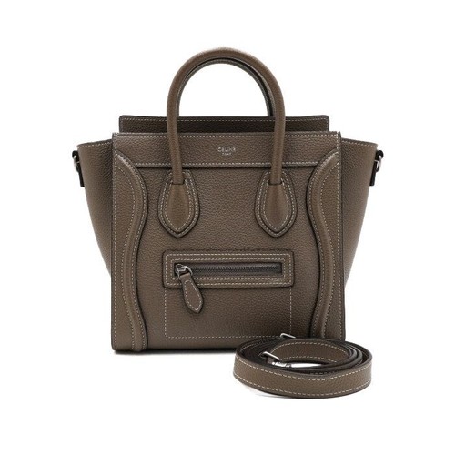 Celine Drum Calf Luggage Nano Tote and Shoulder Bag 189243DRU 160533666 [P]