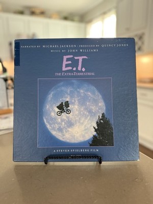 E.T. The Extra Terrestrial - Narrated by Michael Jackson , Vinyl Record, Poster