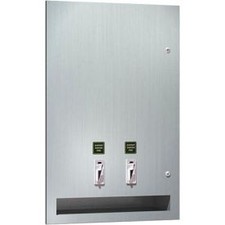 ASI Surface Mounted Tampon and Napkin Dispenser - 10-0864-F Asi Group 10-0864-F