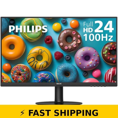 Philips 24'' Frameless Full HD Monitor, 100Hz, VESA, HDMI & VGA