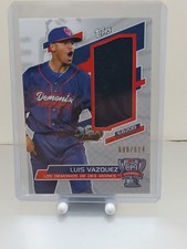 2020 Topps Pro Debut - Copa De La Diversion Relics Luis Vazquez #COR-LV /814 