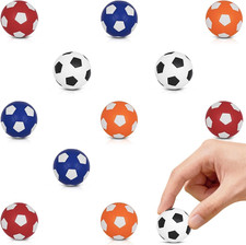 Palline Calcio Balilla 12 Set, Biliardino Da Tavolo 32Mm, Mini Piccole Palle Ric