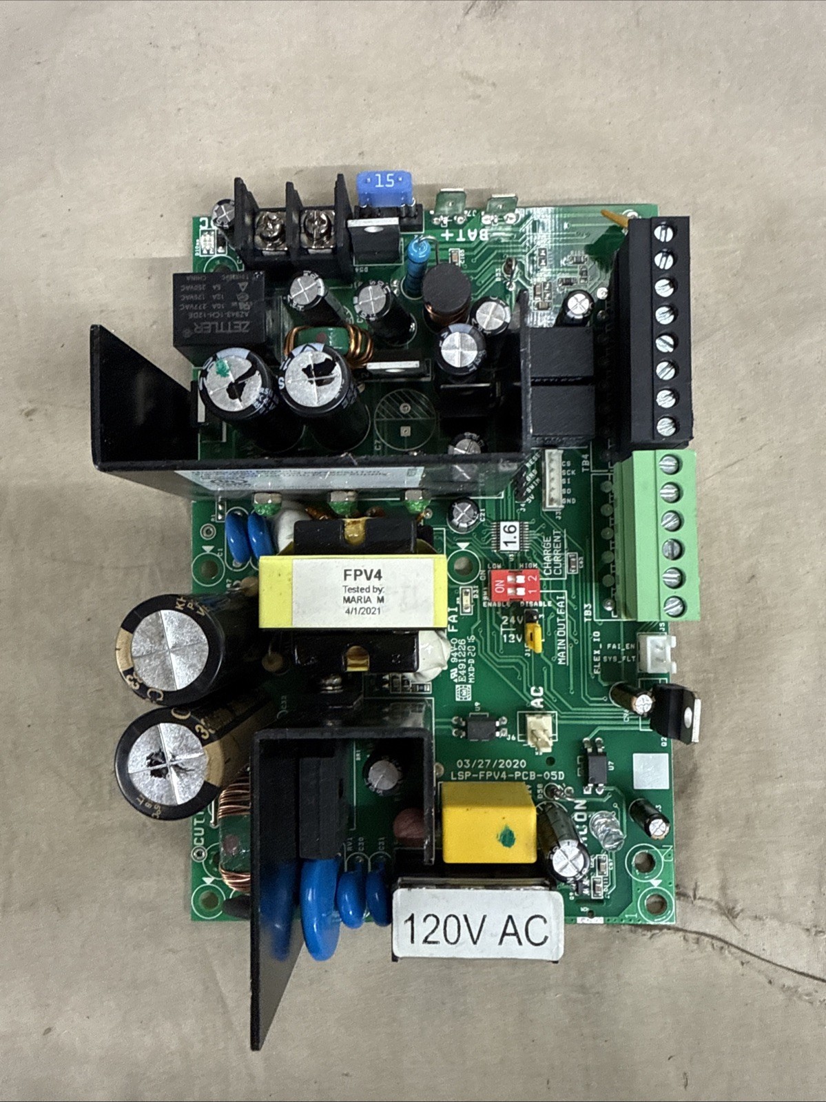Honeywell PRO42 PSU 120 & PW7KPSU120 Power Supply FPV4
