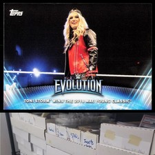 2019 Topps WWE Women's Division #WE-6 Toni Storm Wins Evolution - JL