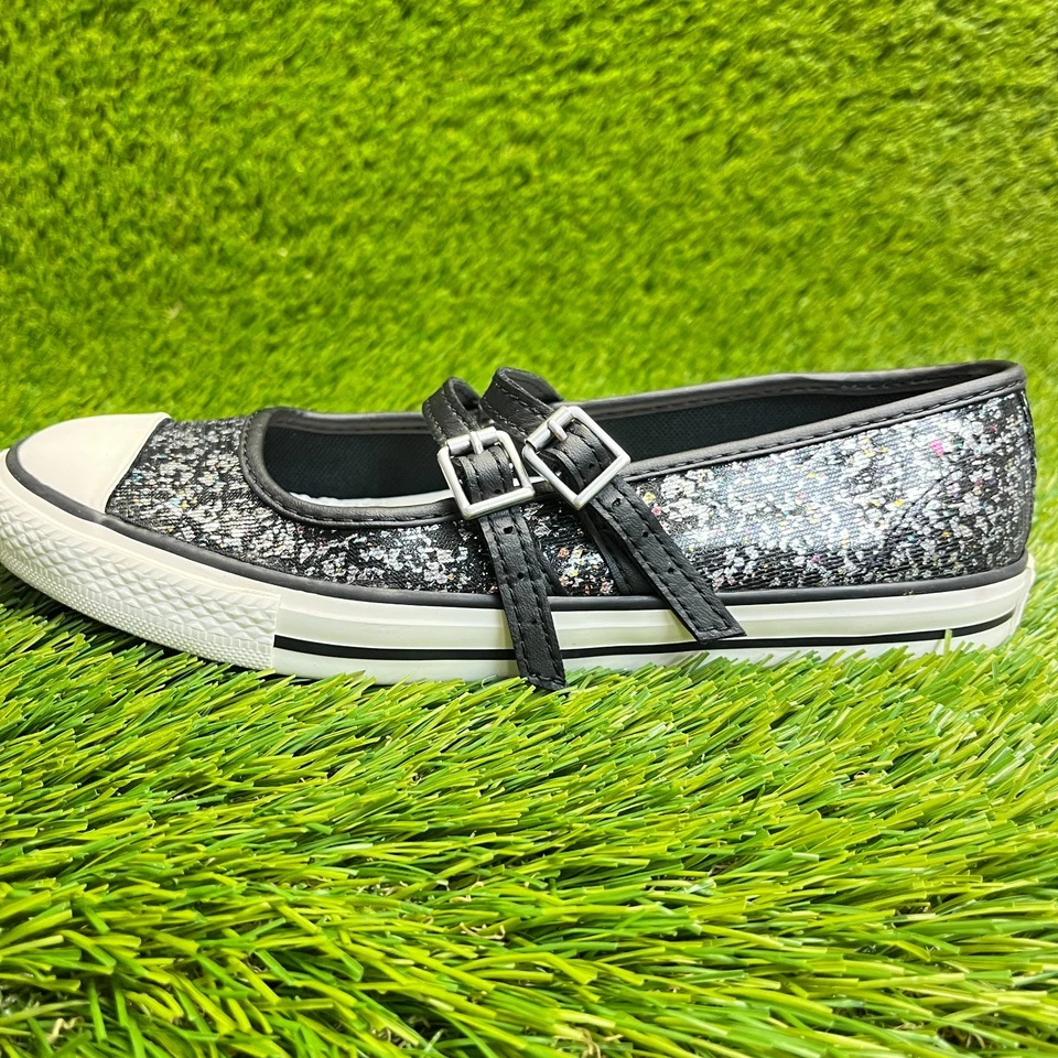 Sapato sem salto Converse Chuck Taylor All Star Dainty Mary Jane feminino tamanho 7 casual - Imagem 3 de 4