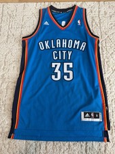 adidas Oklahoma City Thunder Kevin Durant #35 Men's NBA Jersey Blue M