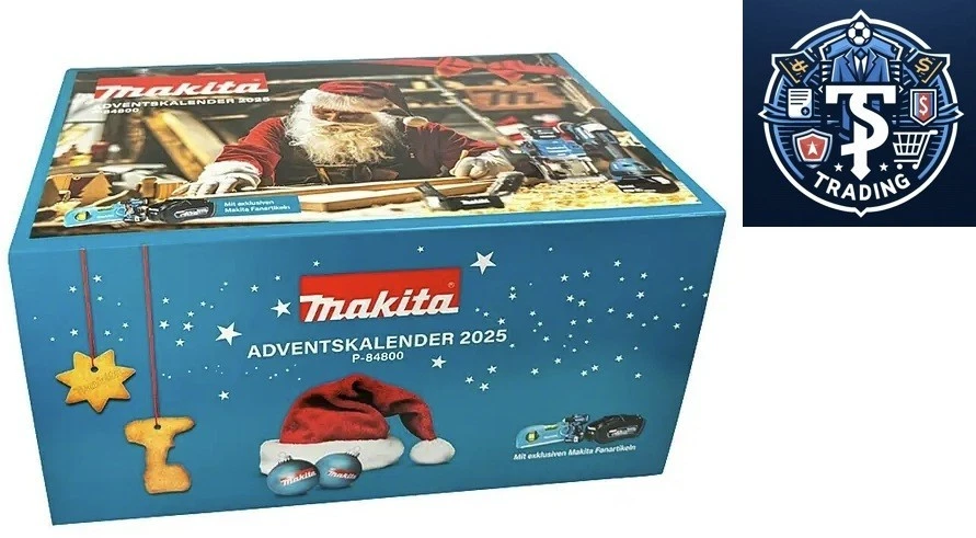 Worldwide Shipping Makita Advent Calendar 2025 P-84800 Advent Calendar 2025