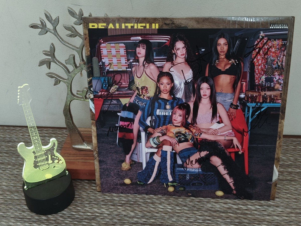 KATSEYE BEAUTIFUL CHAOS STORE EXCLUSIVE SIGNED VINYL | eBay