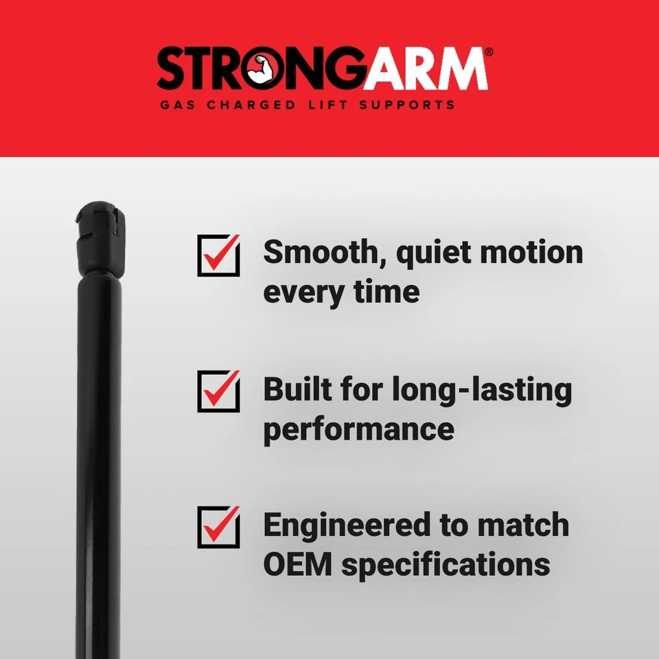 Qty 2 Strong Arm 4967 Hatch Liftgate Tailgate Lift Supports  See Listing - Изображение 2 из 4