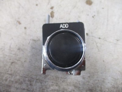 Cutler-Hammer Push Button 10250T/9100T Black ''Add'' Used