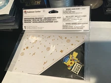 Pokemon Center Graduation Pikachu Celebration 2021 Pin & Card