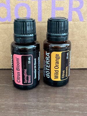doTERRA 15ml Citrus Bloom  + Wild Orange Essential Oil- New/Unopened. Exp 2028