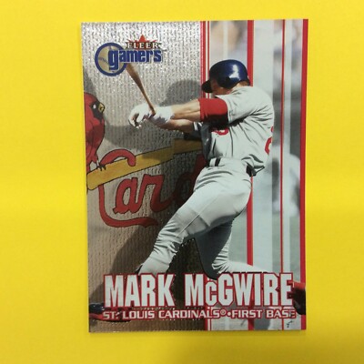 2000 Fleer Gamers #25 Mark McGwire St. Louis Cardinals