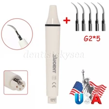 Dental Ultrasonic Piezo Scaler Handpiece / 5*Tips G2 fit EMS Cavitron Woodpecker