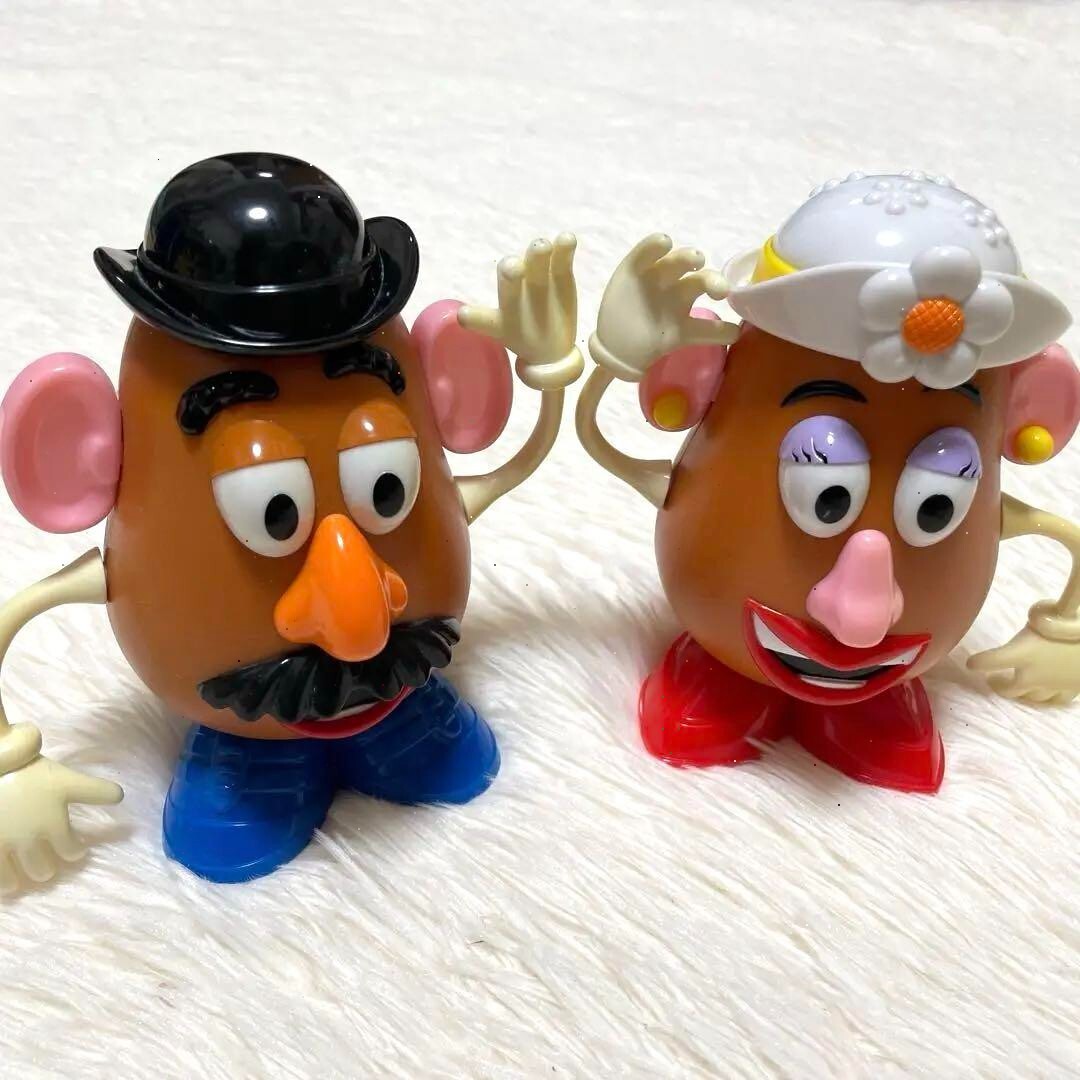 Mr. Potato Head フィギュア 2体 トイストーリー コレクション Toy Story Collection Mr. Potato Head English & Japanese Set of 2