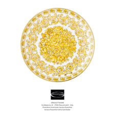 Versace Rosenthal - Medusa Rhapsody - Piatto Piano Dessert cm 21 - Rivenditore