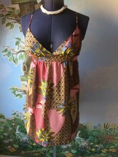Forever 21 Women's Multi-color Spaghetti Strap Dress Size Medium