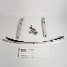 Memphis Shades Fats Windshield Hardware Straps - Stainless Steel MEM0913