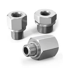 Coolant Temp Gauge Adapter Oil Pressure Sensor Adapter For LS1 4.8 5.3 5.7 6.0