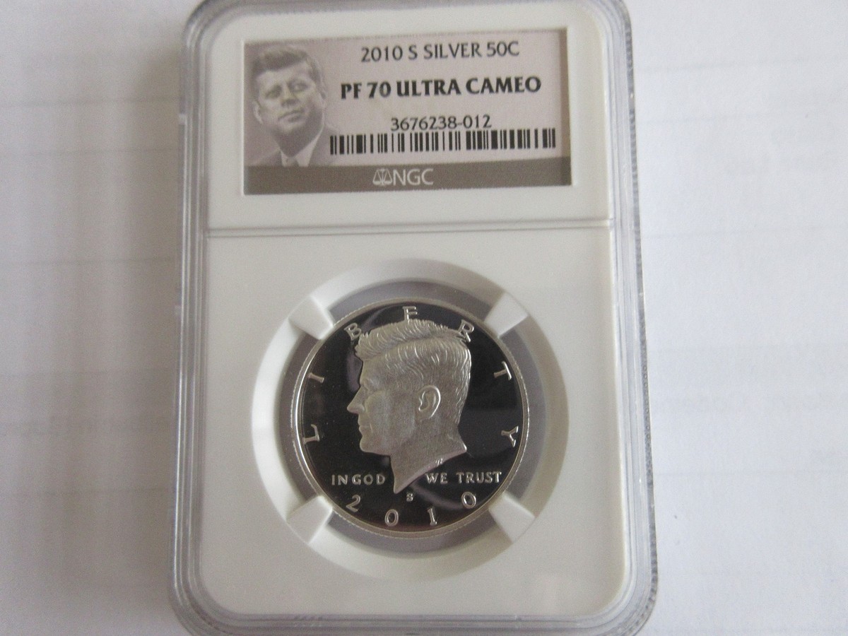 2010-S Kennedy Half Dollar NGC PF 70 Ultra Cameo | eBay