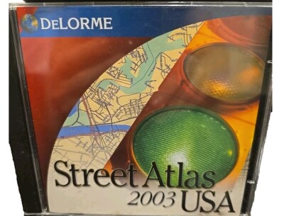 Street Atlas USA 2003 (1-Discs, DeLorme)