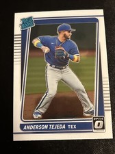Anderson Tejada 2021 Panini Donruss Optic Rated Rookie #84 Rangers RC C6