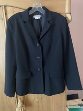 Rafael Black Knit Blazer-Sz8- 3Button-Classics Always Stylish