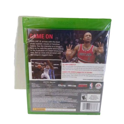 Xboxone NBA LIVE 15,162本セット NBA Live 15 for Microsoft Xbox One Video Game Basketball EA Sports