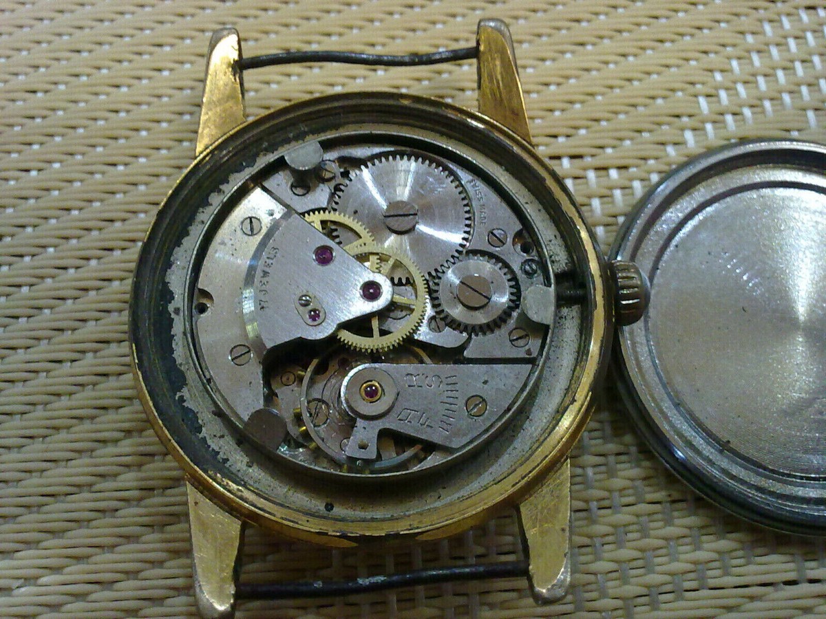 Vintage SWISS MADE MEN WATCH -17 JEWELS | eBay