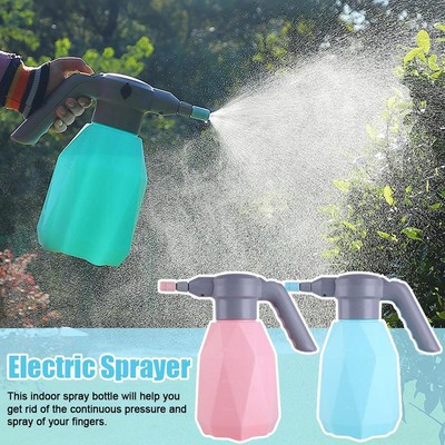 2L Automatic Garden Sprayer Electric Plant Spray Bottle Can USB New V6W8