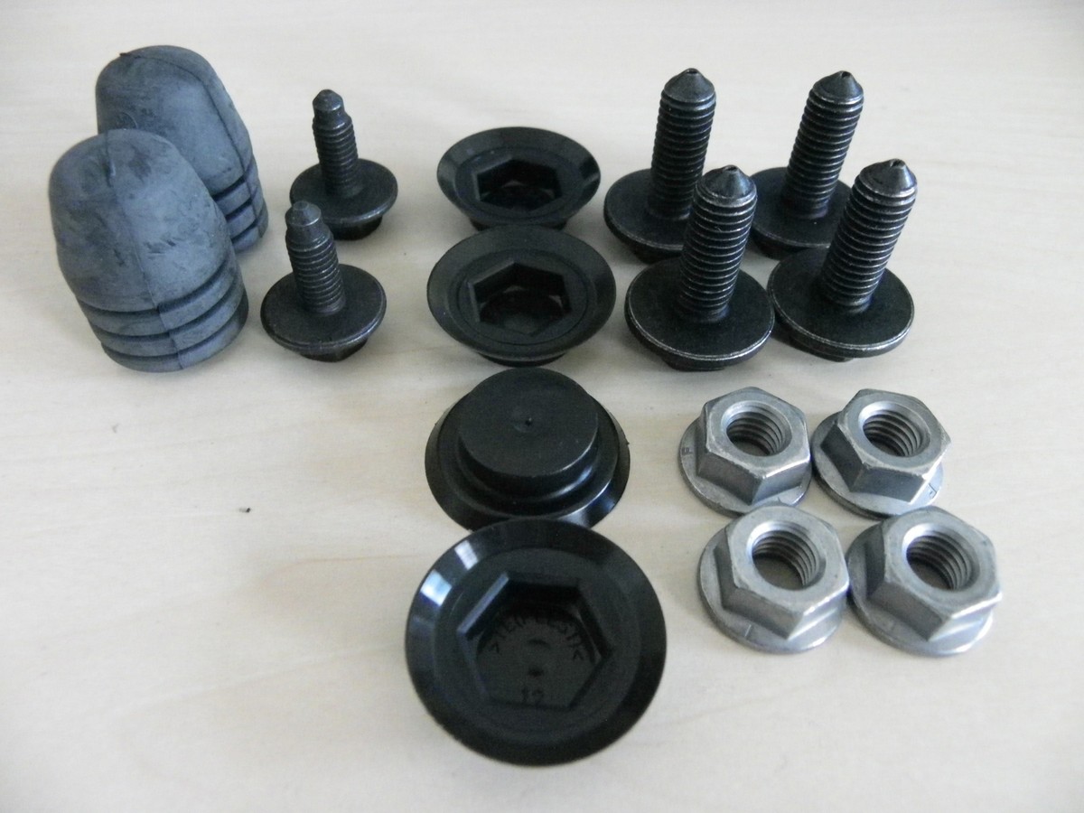 Original VW Up Befestigungssatz 1S0898615 Frontklappe Motorhaube 