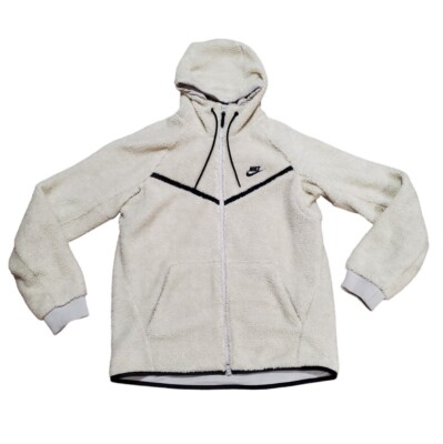 Nike Tech Fleece Sherpa ICON Wind Runner Jacket White AQ2767