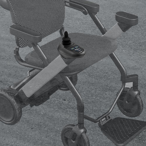 4 Key Electric Wheelchair Joystick Wheelchair Joystick Controller Universal 24V - Picture 4 of 24