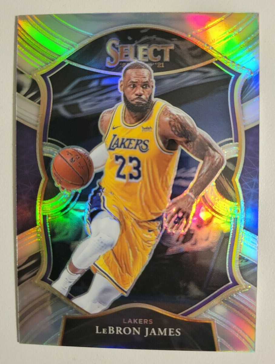 LeBron James 2020-21 Select Concourse #23 Silver Prizm | eBay